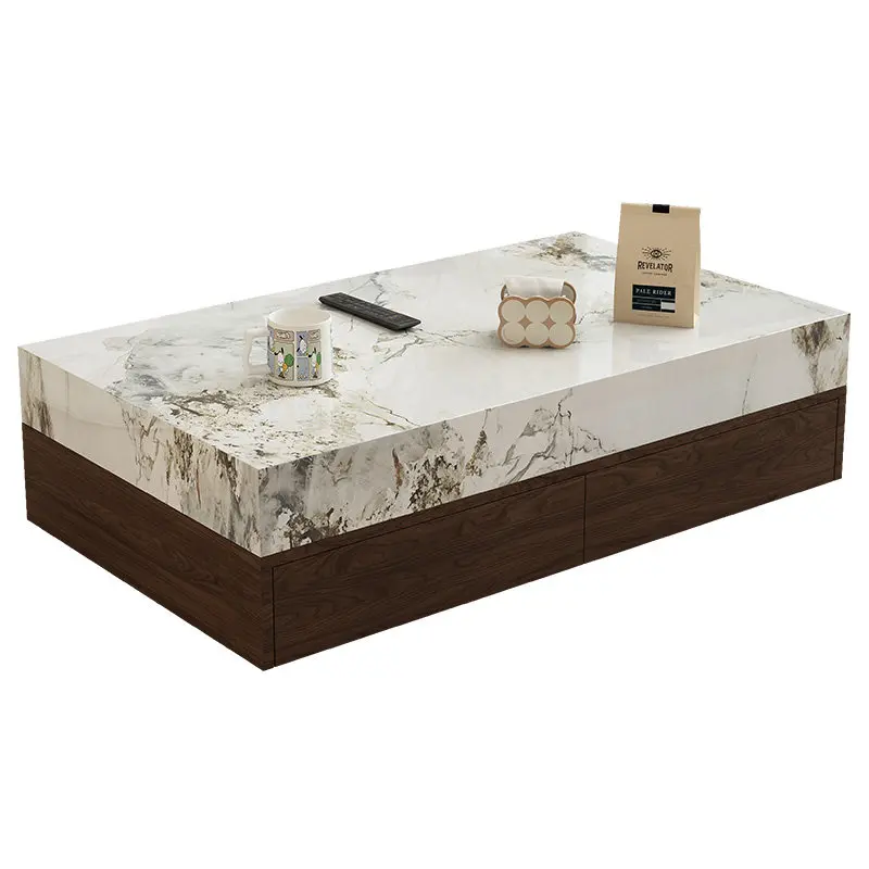 Easthetic Coffee Table Commercial Minimalist Living Room Coffee Table Patio Salon Wohnzimmer Tisch White Farmhouse Furniture