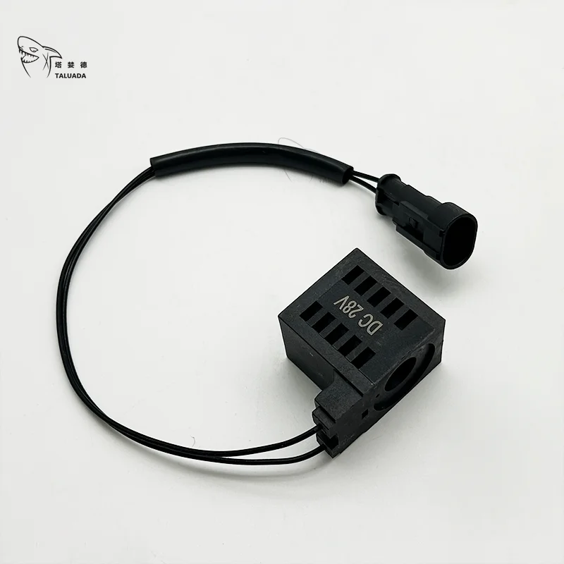Para bobina de válvula solenoide XGMA 815 808 821 822 bobina de solenoide piezas de excavadora mecánica buenos precios de alta calidad