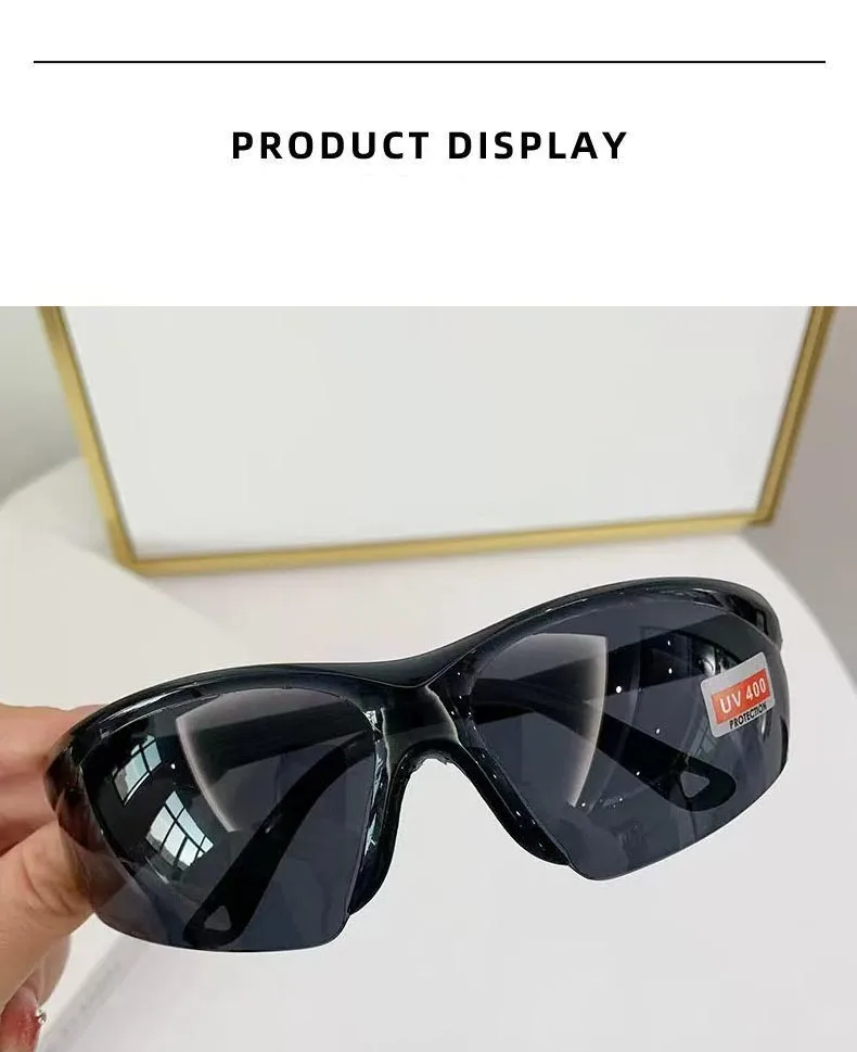 Neue Schutzbrille, schlagfest, staubdicht, sanddicht, winddicht, Fahrrad-Sonnenbrille, Windschutzscheiben-Schutzbrille – Detail 2