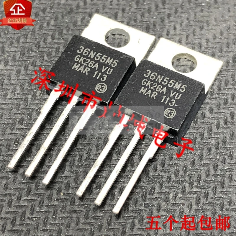 5 قطعة-20 قطعة STP36N55M5 36N55M5 550V 33A