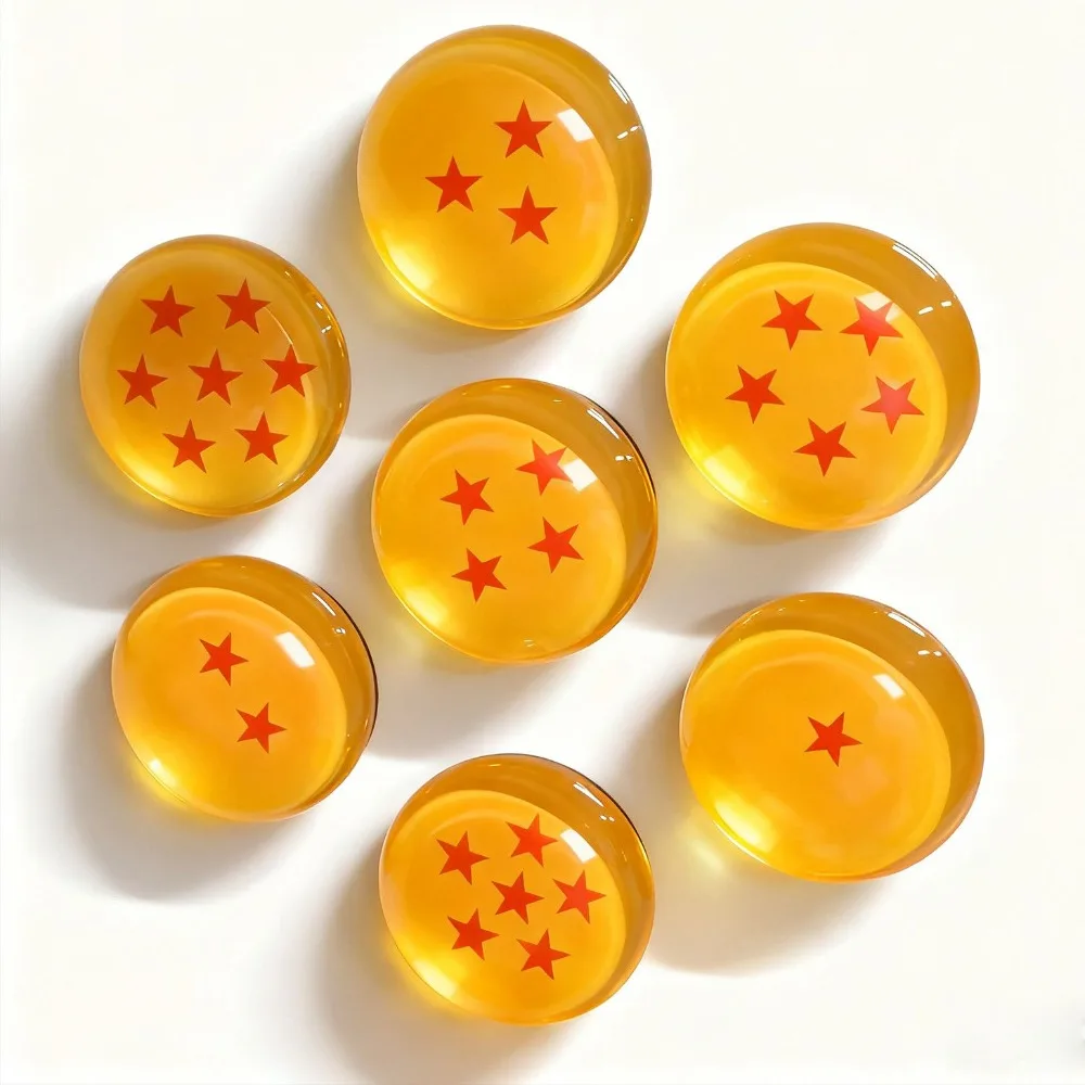 

Dragon Ball fridge magnet with Dragon Balls New Seven Dragon Balls Charm for good luck and fortune Cartoon-related gift