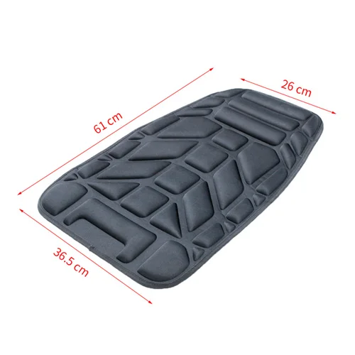 Imagen 2 del producto Cojín Universal transpirable para asiento de motocicleta, cojín de descompresión ATV, cojín antideslizante para protección de cojín de conducción durante mucho tiempo
