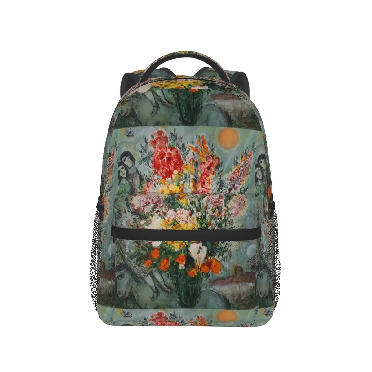 Mochila Marc Chagall Bouquet De Fleurs, gran oferta, mochila De gran capacidad para niños, mochila escolar, bolsos De hombro para hombres y mujeres