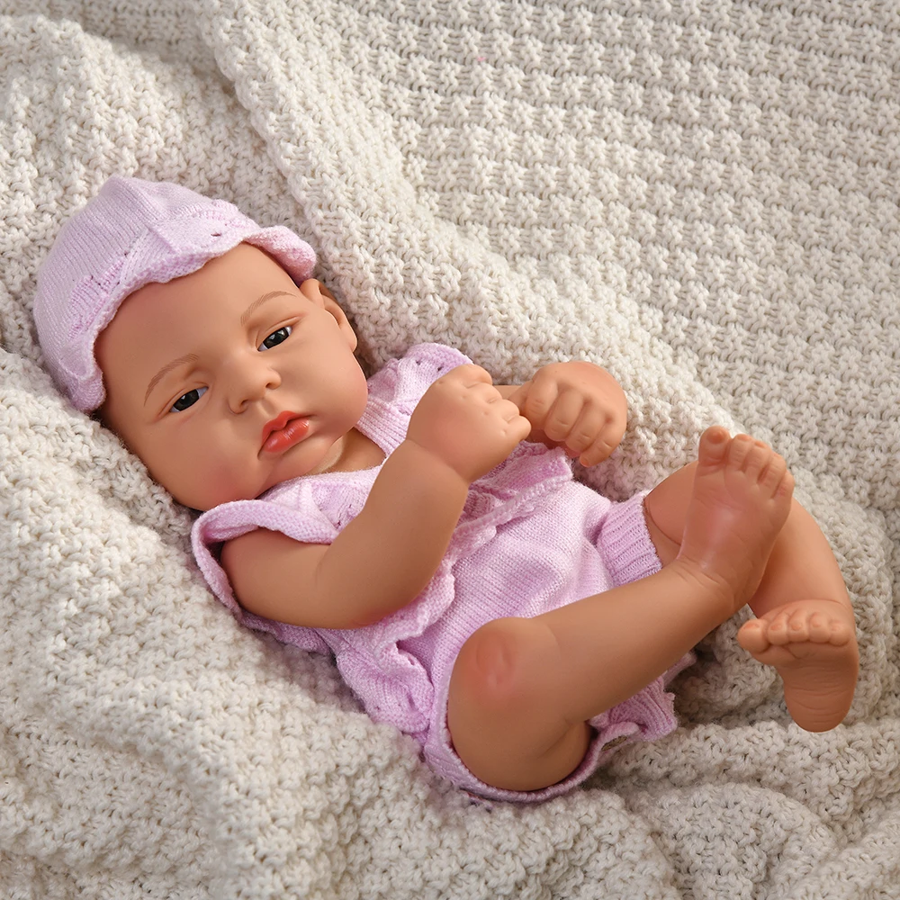 Puppenkleidung für 16 Zoll Reborn-Babypuppe, Niedlicher Babypuppen-Pullover, Jumpsuit, Kleidungszubehör für 40 cm Babypuppe, Geschenke für Mädchen – Detail 26
