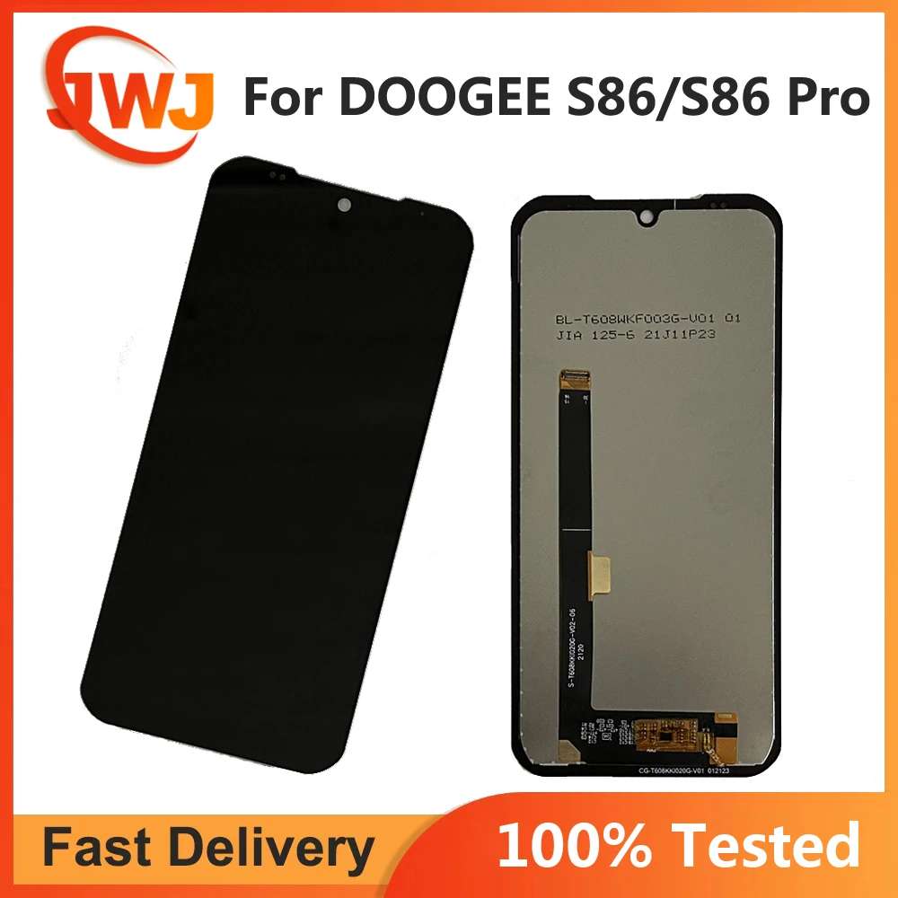 

New Original 6.1'' DOOGEE S86 Pro LCD Display + Touch Screen Digitizer Assembly Replacement Glass For DOOGEE S86 LCD Sensor