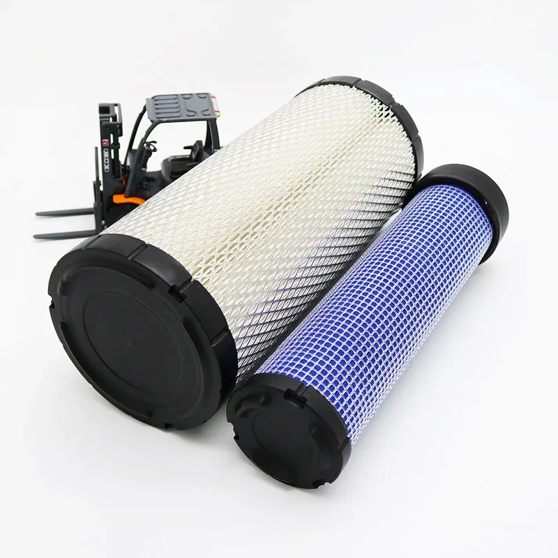 Forklift PU1330 Double Core Is Suitable for Hangfork Heli Longgongtai Lifu Forklift Air Filter