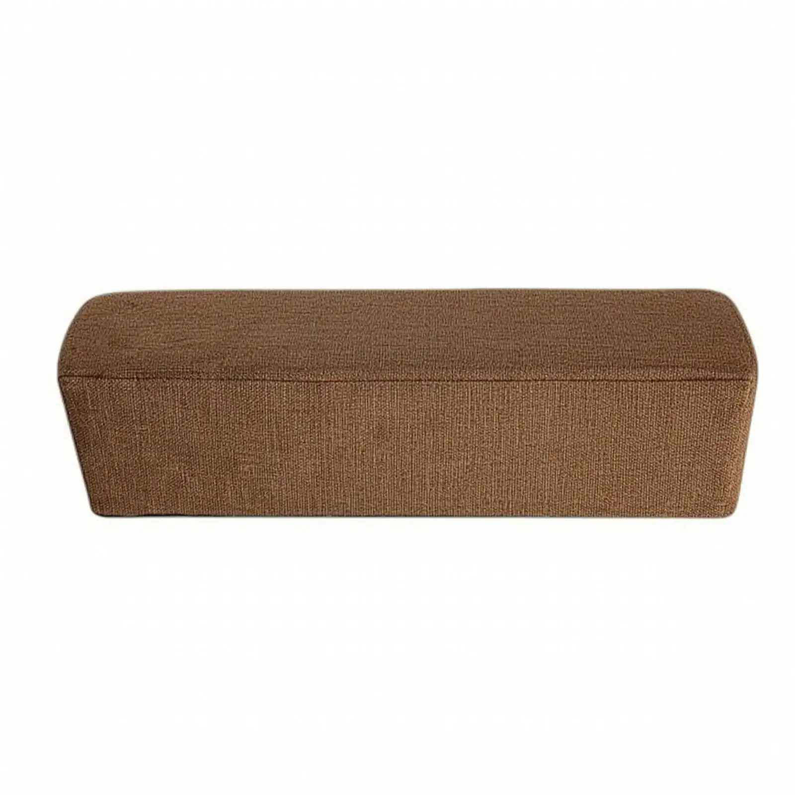 Rectangular Sofa Armrest Cushion Gap Stopper for Recliner Sofa Supportive Foam Pad with Removable Tech Fabric Cover