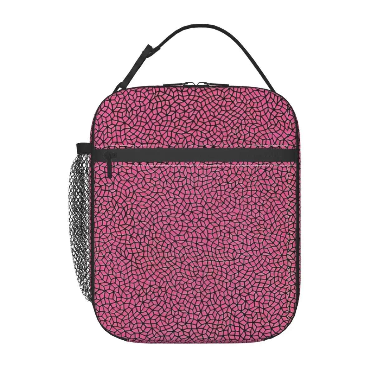 Yayoi Kusama Infinity Nets Abstract Insulated Lunch Bag Food Bag Portable Cooler scatole termiche per il pranzo per i viaggi