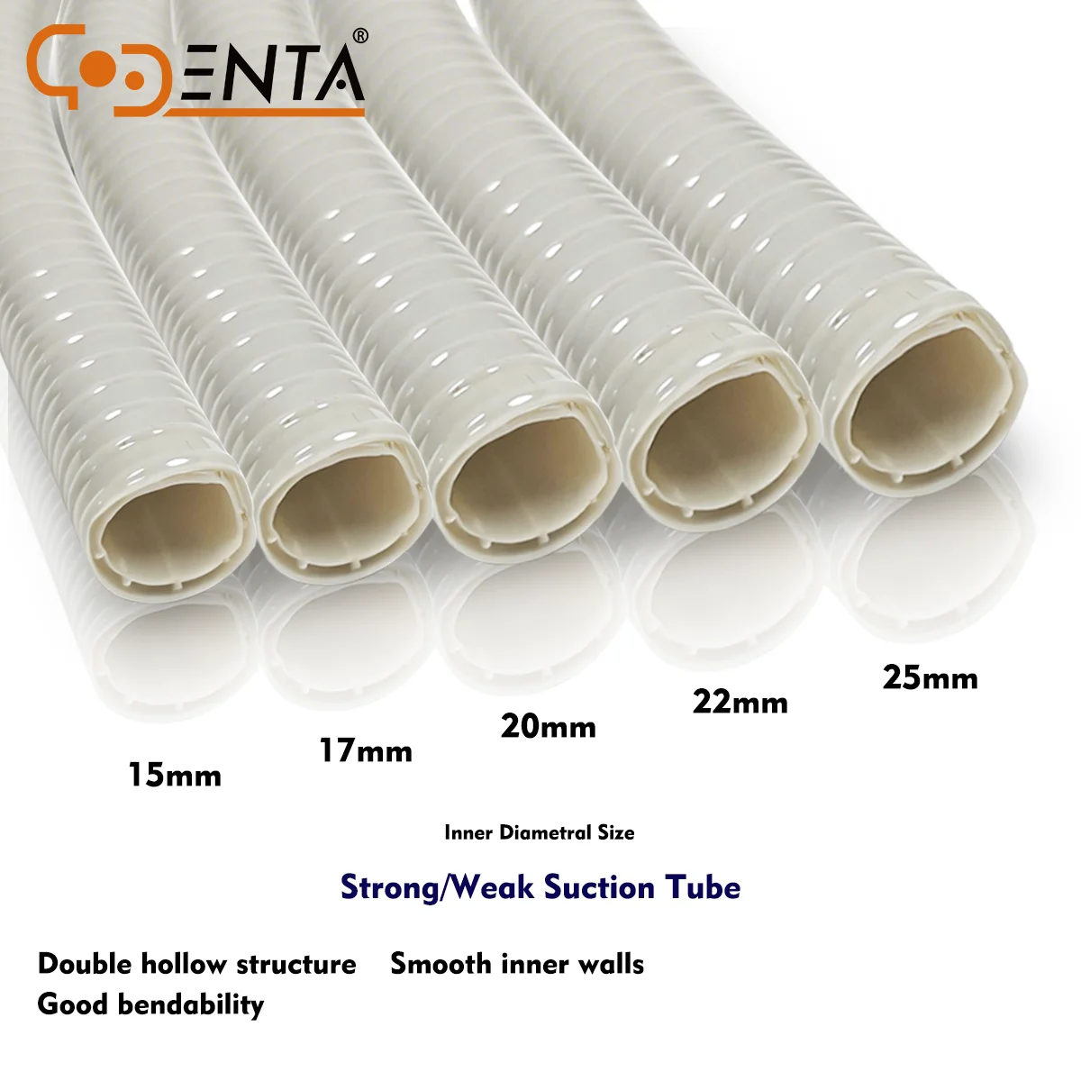 5m upgraded Dental Strong Weak Suction Pipe Tube Hose Fit for Adec HVE SE Ejector K S Celfa Planmeca Dental exhaust pipe
