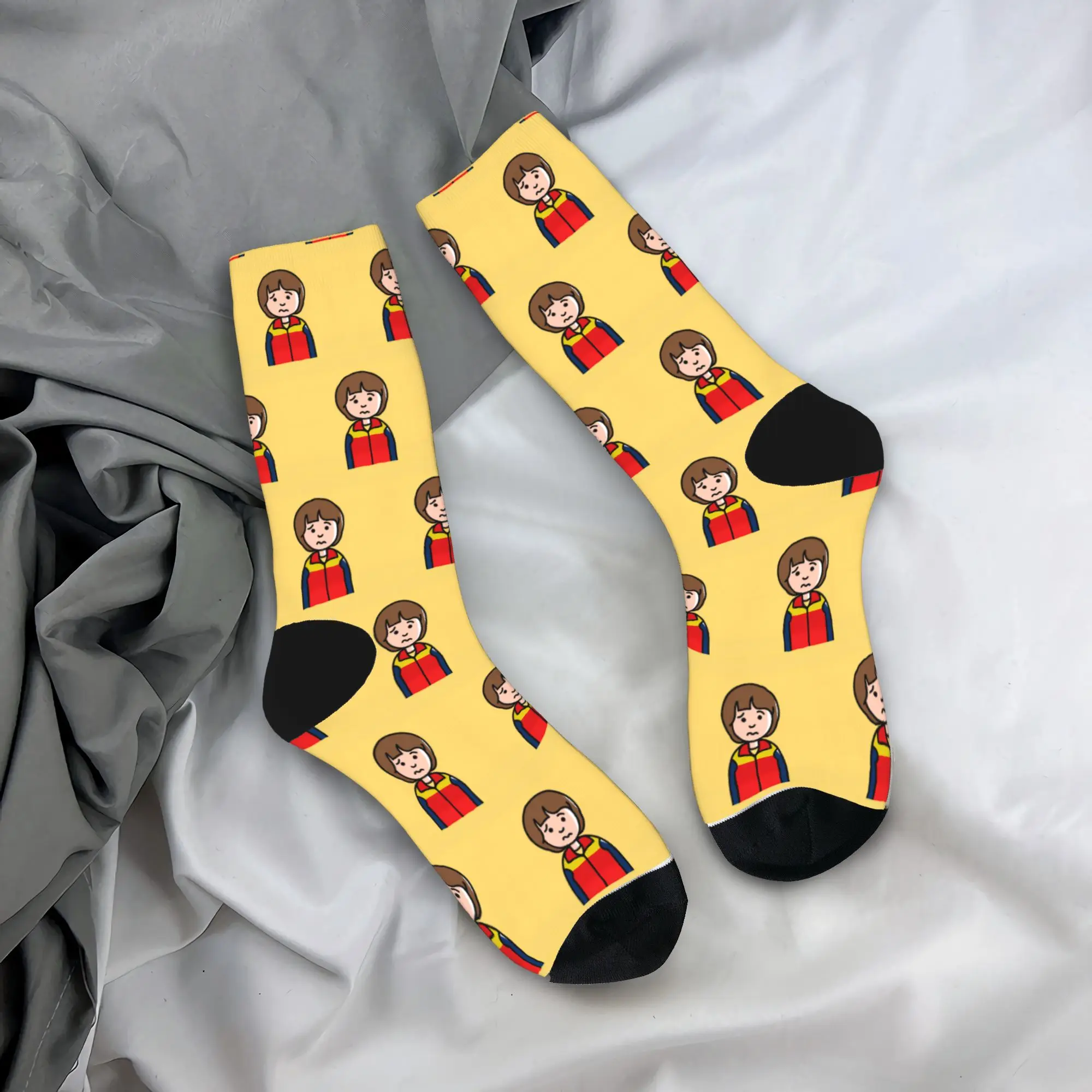 

Adults Men Socks Stranger Characters Will Byers Stockings Winter Elegant Quality Socks Design Cycling Anti Bacterial Socks