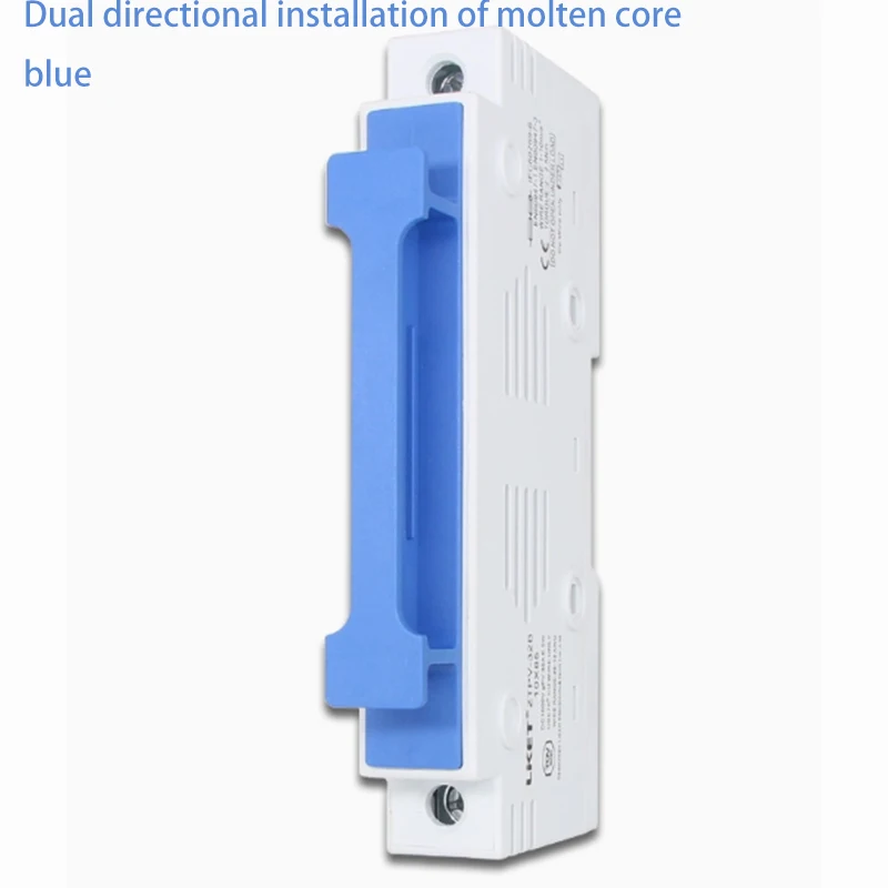 ZTPV-32B 1P Solar Fuse Base Box DC1500V 32A 10x38 Photovoltaic DC Fuse 10*85mm gPV for Renewable Energy