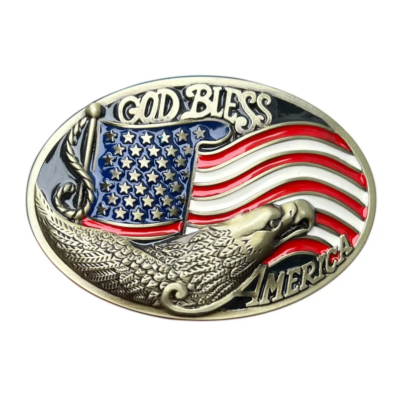 Fivela de cinto Eagle estilo ocidental