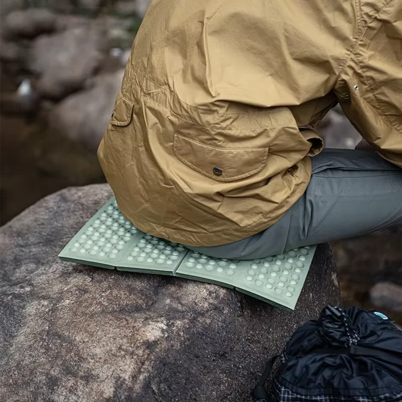 Camping Mat Ultralight Folding Mini Mat Portable Foldable Picnic Pad Tent Sleeping Pad Outdoor Hiking Beach Mat image 2