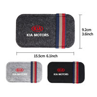 1PCS Car Sun Visor Glasses Storage Bag Card Holder Organizer Auto Storage Accessories For Kia K6 K7 Stonic Stinger Stinger Venga