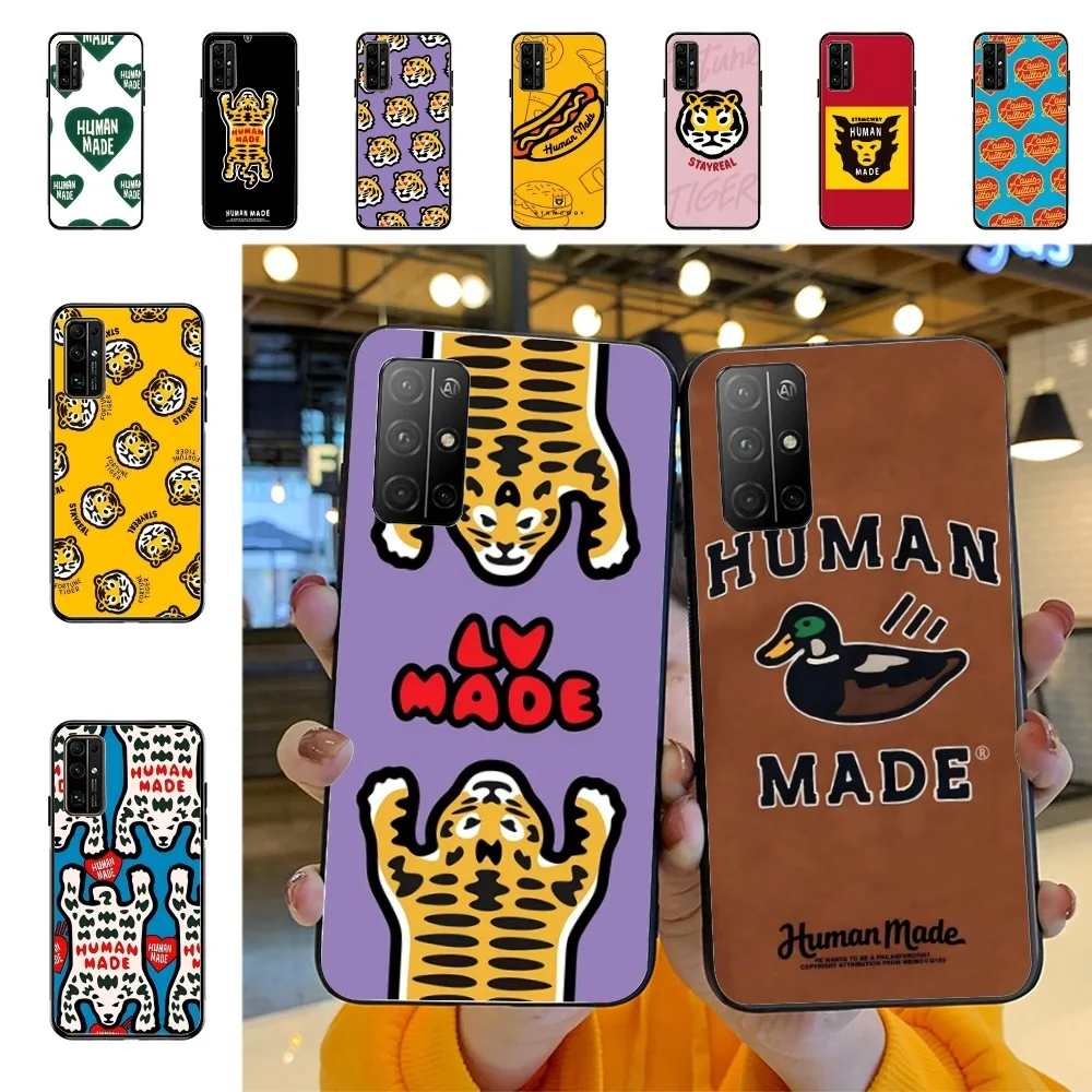 

H-HumanS M-MadeS Phone Case For Huawei Honor 10 lite 9 20 7A 9X 30 50 60 70 pro plus Soft Silicone Cover