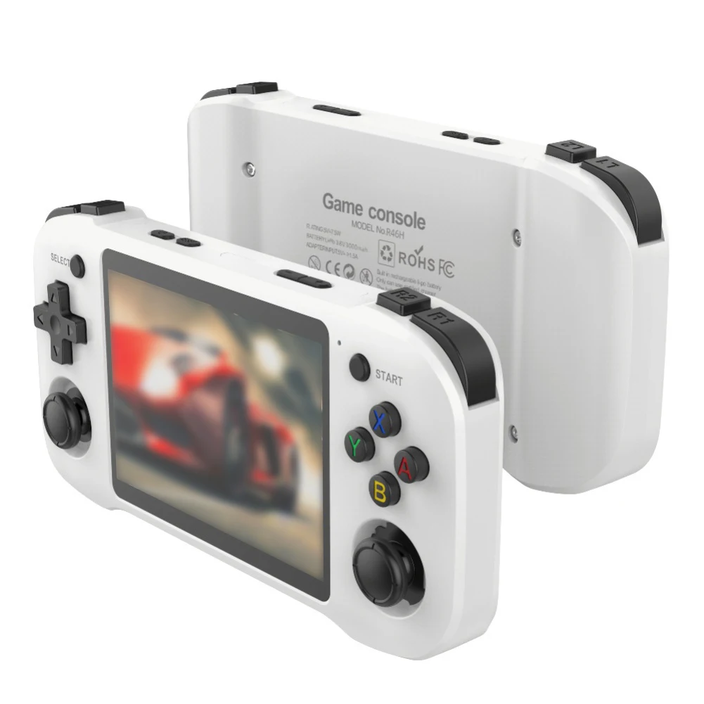 

Портативная игровая консоль 64G R46H для системы открытого источника Linux 4,5 IPS-экран высокой четкости, классическая игровая консоль в стиле ретро