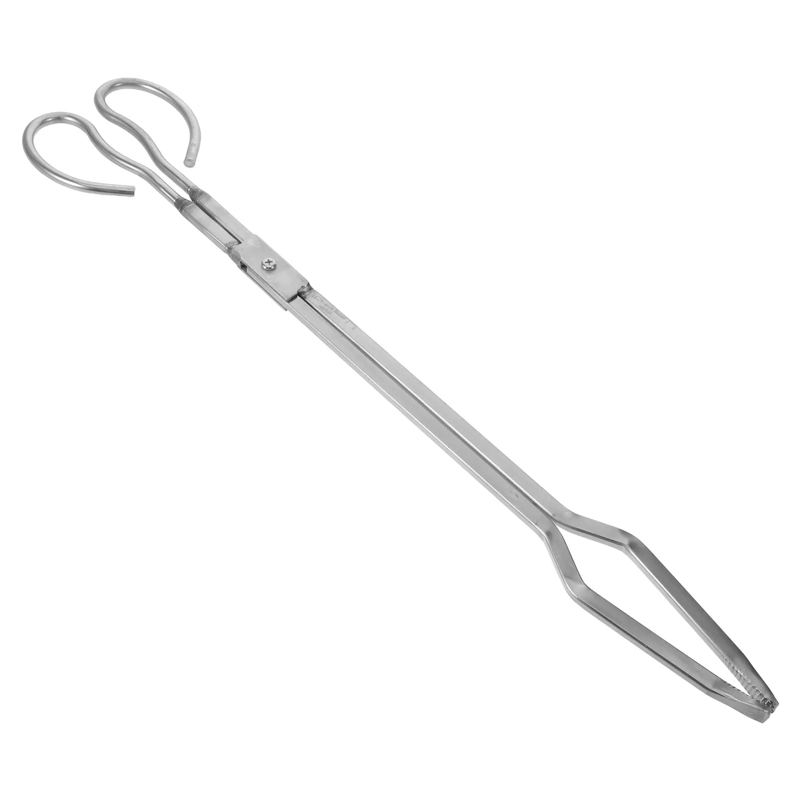 

Firewood Tongs Heavy Duty Stainless Steel Fireplace Log Grabber Long Handle Fire Pit Tools Outdoor Stove Campfire Cooking
