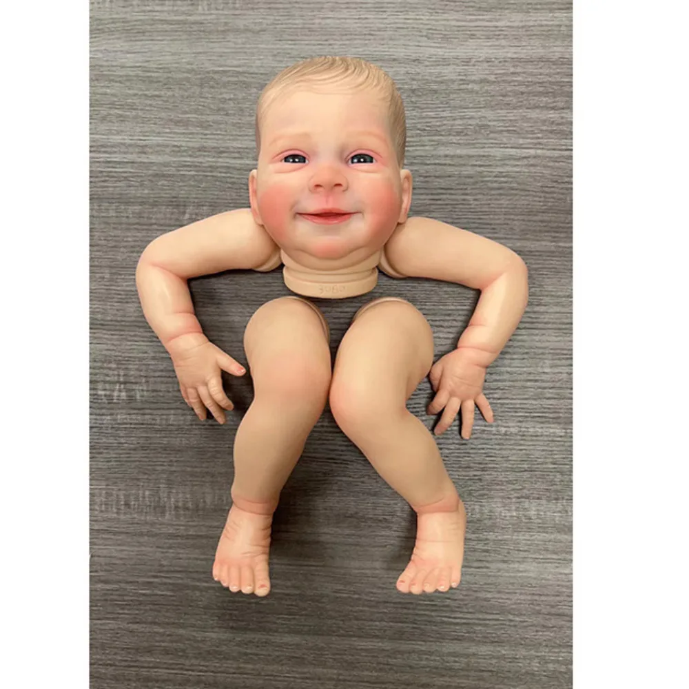 

18inch Reborn Doll Kit Sebastian Already Painted Reborn Doll Parts with Visible Veins Muñeca Kit Bebe Reborn