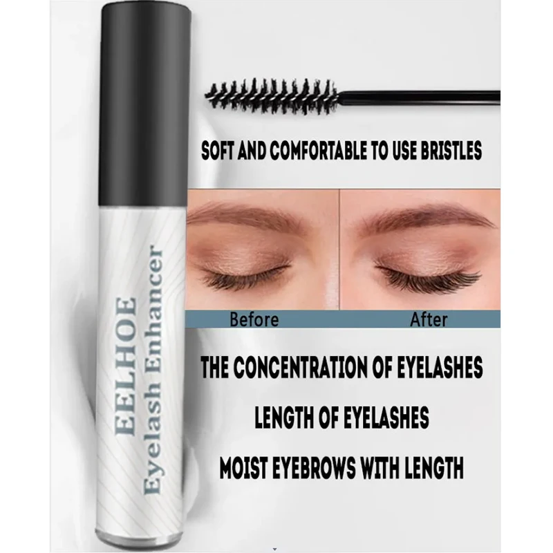 Eyelash Fast Growth Serum 7 Days Natural Curl Slender Thick Eyelash Eyebrow Growth Solution Eyelash Lift Lengthening Cosmetics