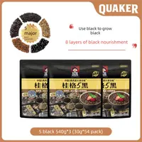 Quaker | Black Blend Nutritious Breakfast Replacement Oatmeal Individual Packets