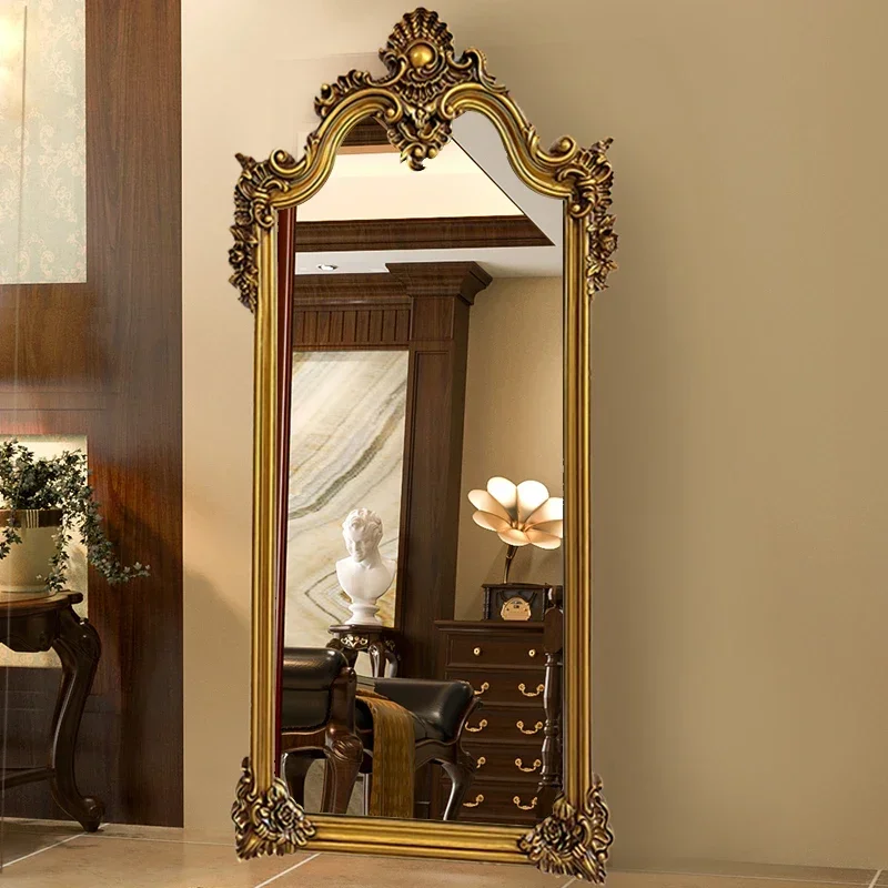 

Bedroom Nordic Wall Mirror Designer Girls Large Aesthetic Living Room Mirrors Floor House Luxury Espejos De Piso Room Decoration