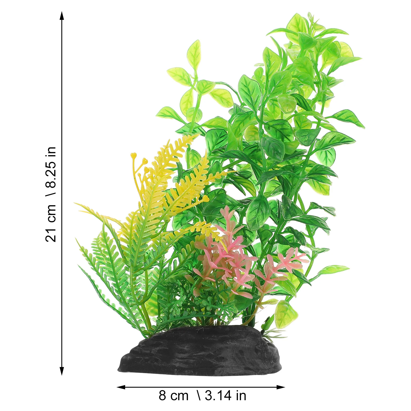 

Plastic Aquarium Plants Fake Fish Tank Grass Decor for Reptile Terrarium Aquarium Supplies Realistic Water Grass Landscape