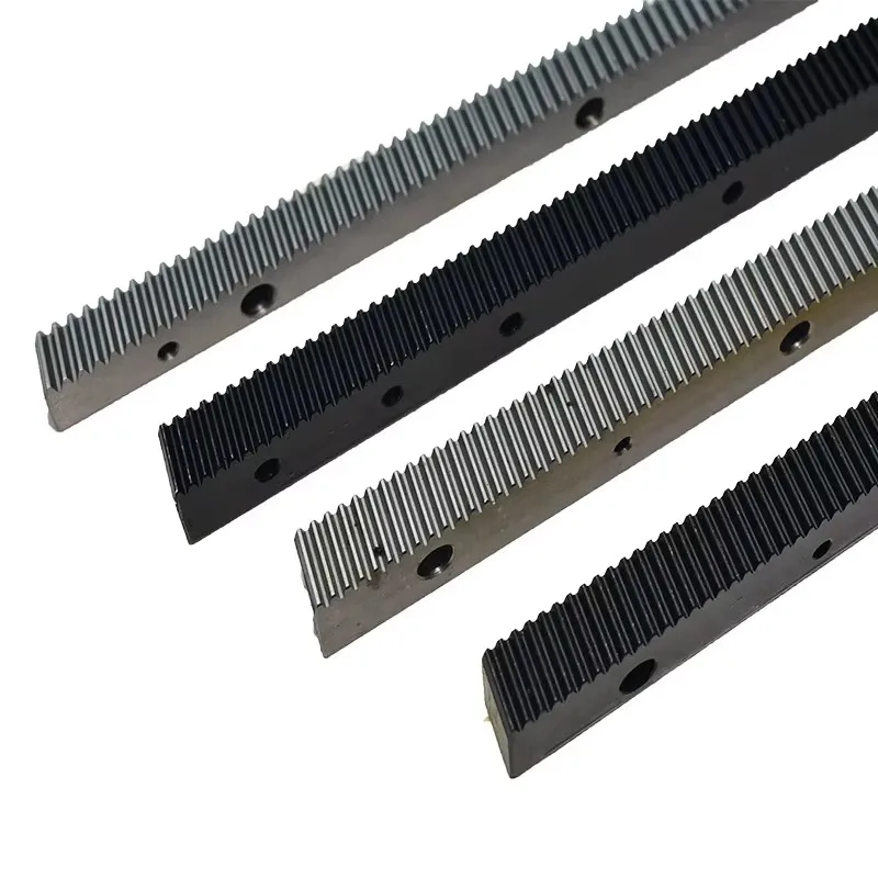 CNC Router Parts Machine Tool Accessories 1.5 Modulus 960mm Length 20*20 Oblique Tooth Rack Gear