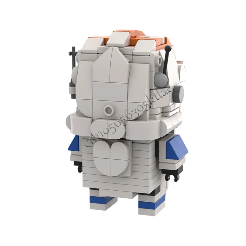 223PCS MOC War Series Beroemde filmkarakter Stoere modulaire bouwsteenmodel voor kind Puzzel Assemblage Display Speelgoed Populair cadeau