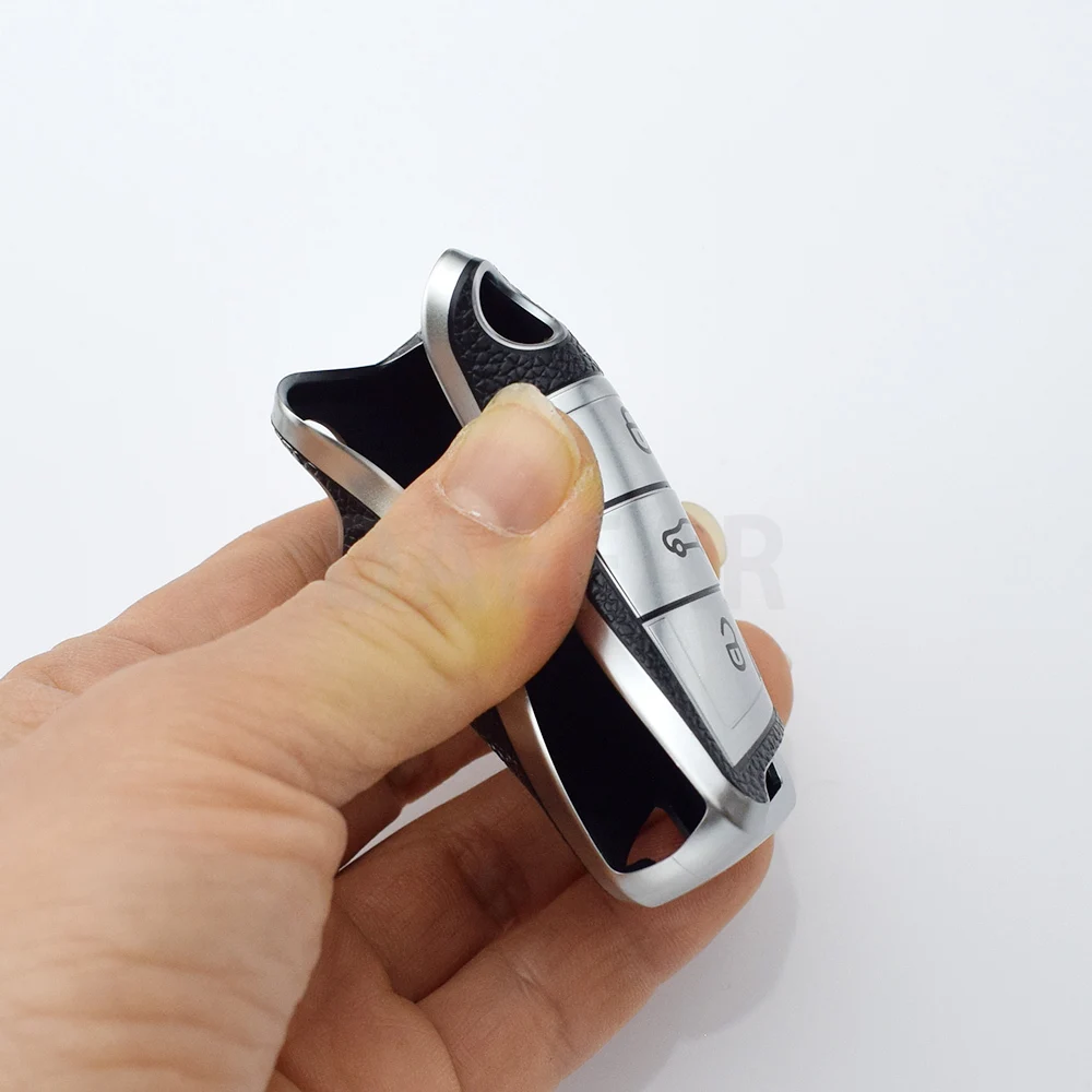 غطاء حافظة مفاتيح لسيارة VW Golf 7 GTI POLO T-Cross T-Roc Touran Tiguan Skoda Octavia Rapid Kodiaq Fabia Seat Ibiza Leon Ateca Arona