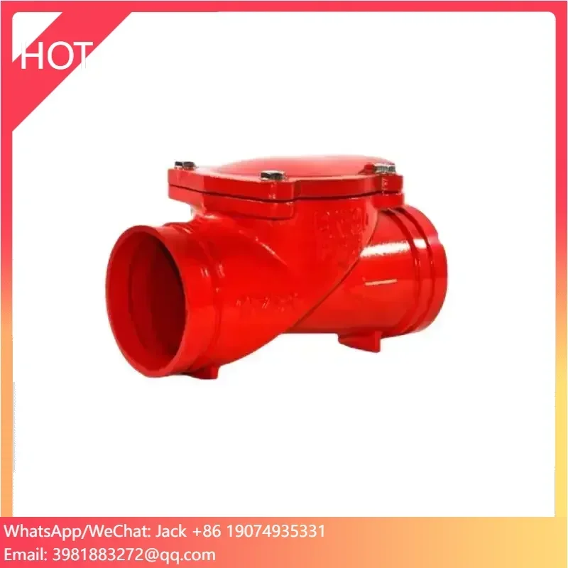 

HYF-ZHF-02 Slot Type Rubber Disc Check Valve Clamp Connection Fire Check Valve
