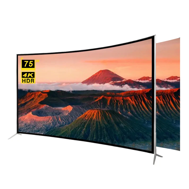 

Advanced Customization STLF ZJW Hotel Room LED Television 75 Inch With Android WebOs System 4K Curved Smart Tv for Sale