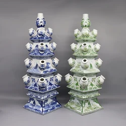 Tulip Vase, Ceramic Pagoda Decoration, Hotel Decoration, Table Accessory