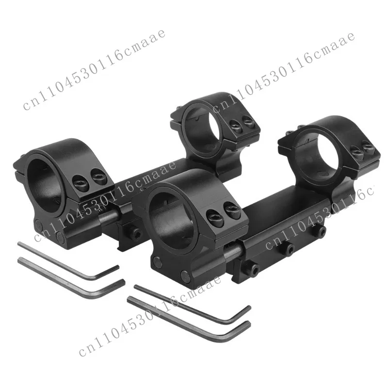 25.4/30 mm universal aiming pipe clamp, aluminum alloy material, one-piece bracket pipe clamp one-piece fixture