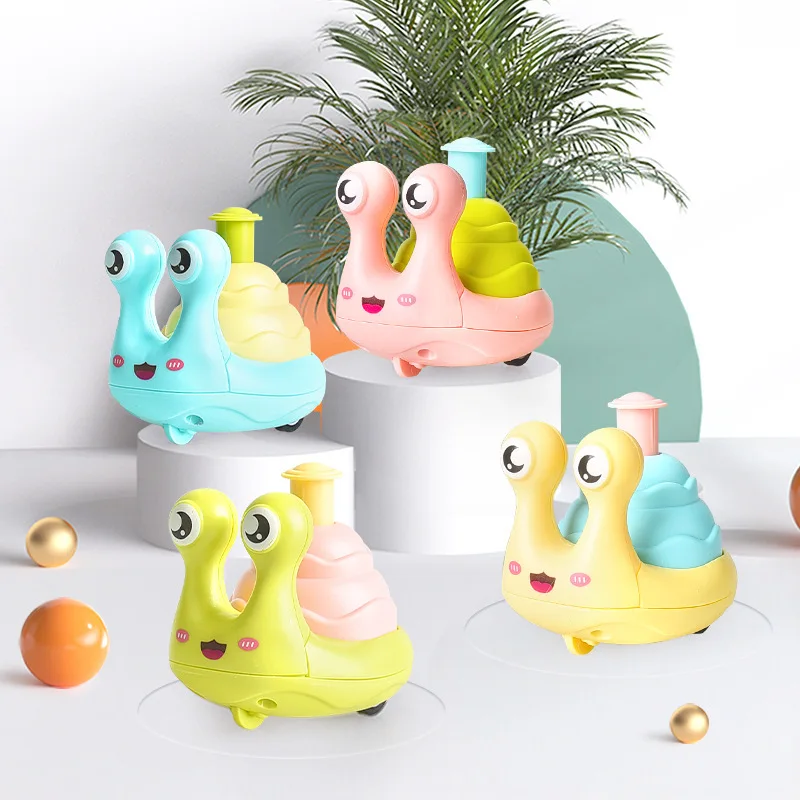 

Детская игрушка: машинка-ракушка на инерционном ходу, развивающая игрушка для малышей, машинка-каталка с откатным механизмом