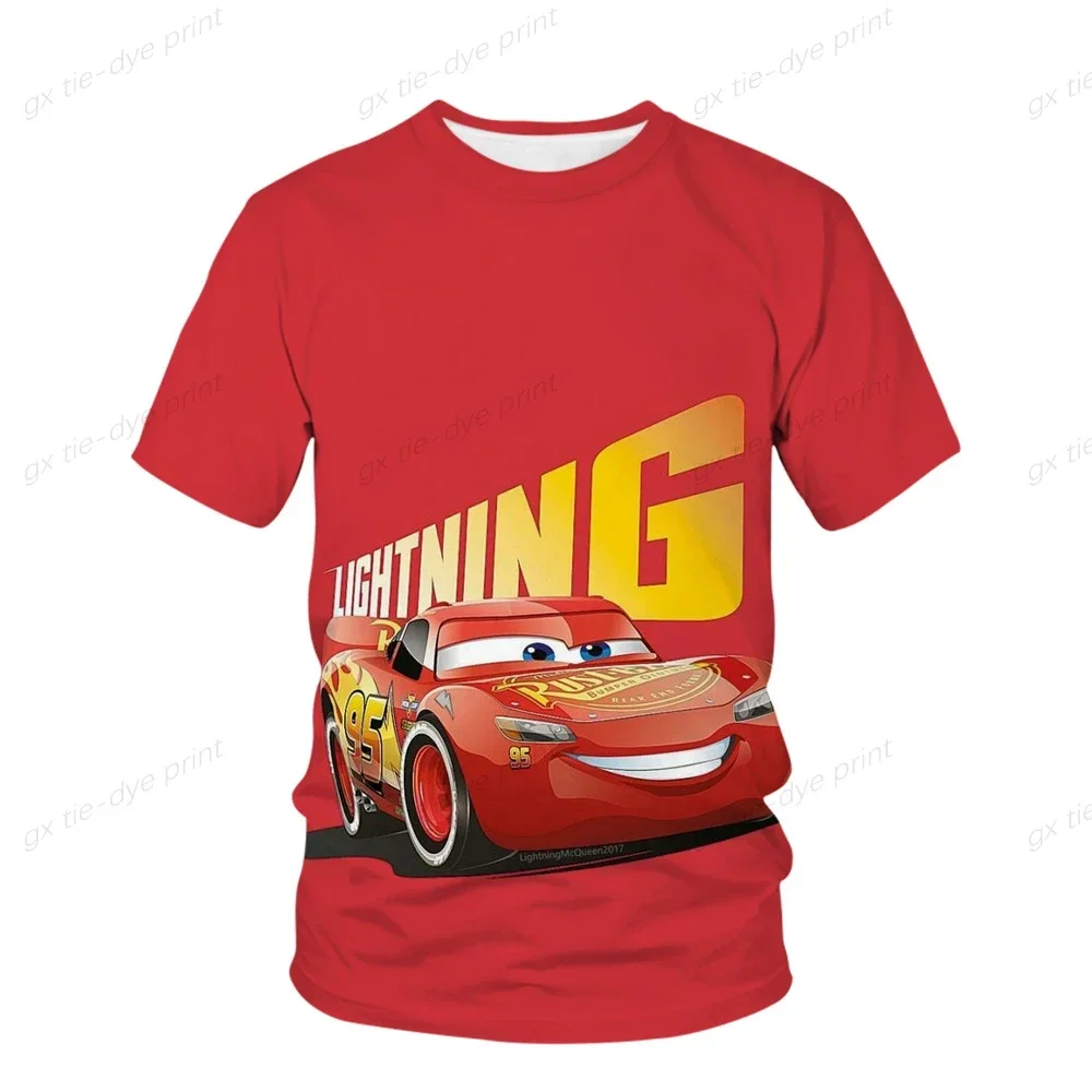 Kawaii 3D Print Car Tractor Kids T Shirt Summer Fashion Cartoon Casual T-shirt Boy Girl Unisex Children's Clothing Tshirt Tops