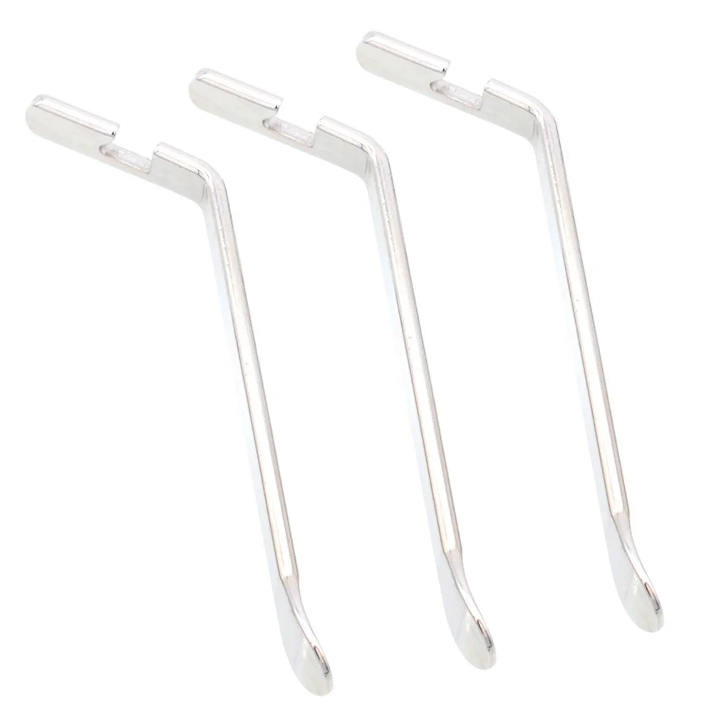 3 قطعة رافعة الإطارات الفولاذية عالية القوة أداة إصلاح الدراجة خفيفة الوزن المحمولة للطرق الجبلية عجلات قابلة للطي تغيير الإطارات حدق #5