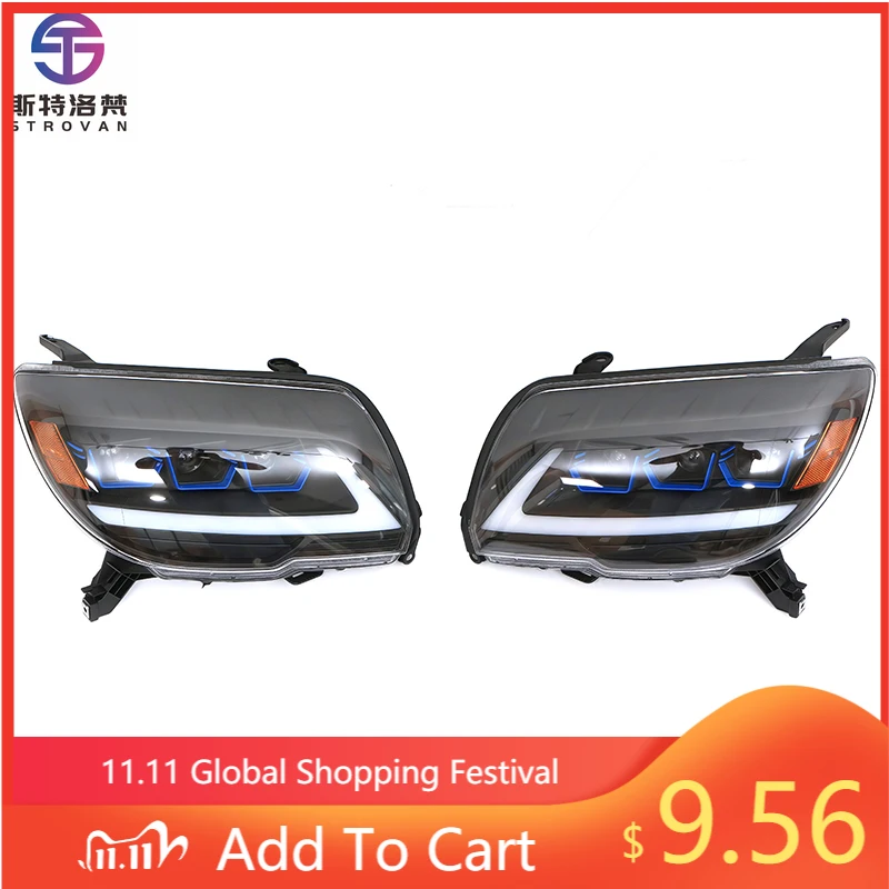 

Deren High QualityHot Products Auto Parts Headlight Lighting System Cool White Light Fit for 4Runner 2006-2009 Hilux Surf