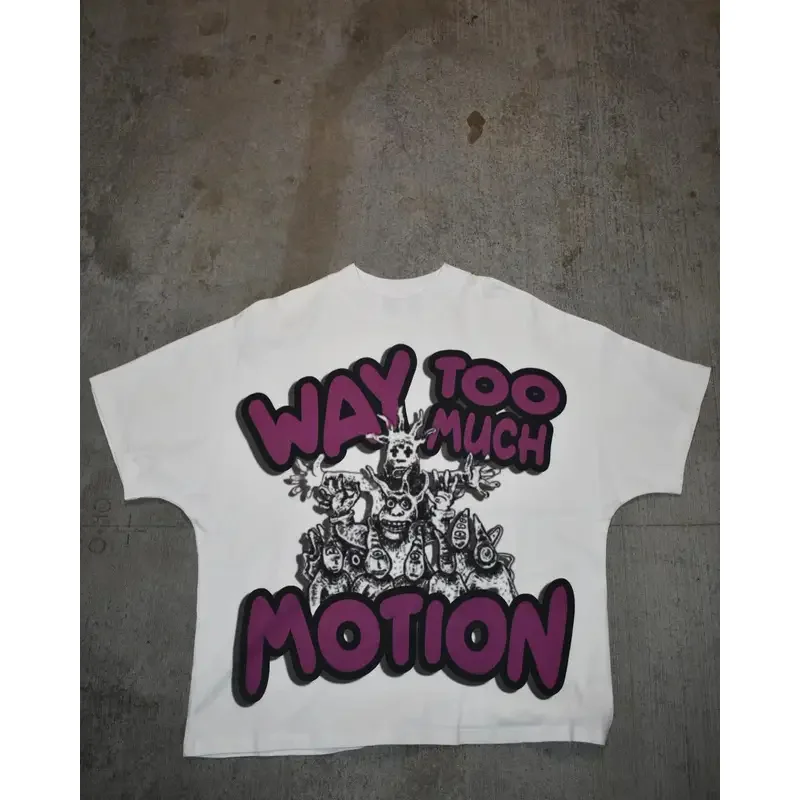 

New 2025 T Y2K Hip Hop English Graphic Print Oversized T Shirt for Men and Women Harajuku Gothic Round Neck Cotton eqs9X