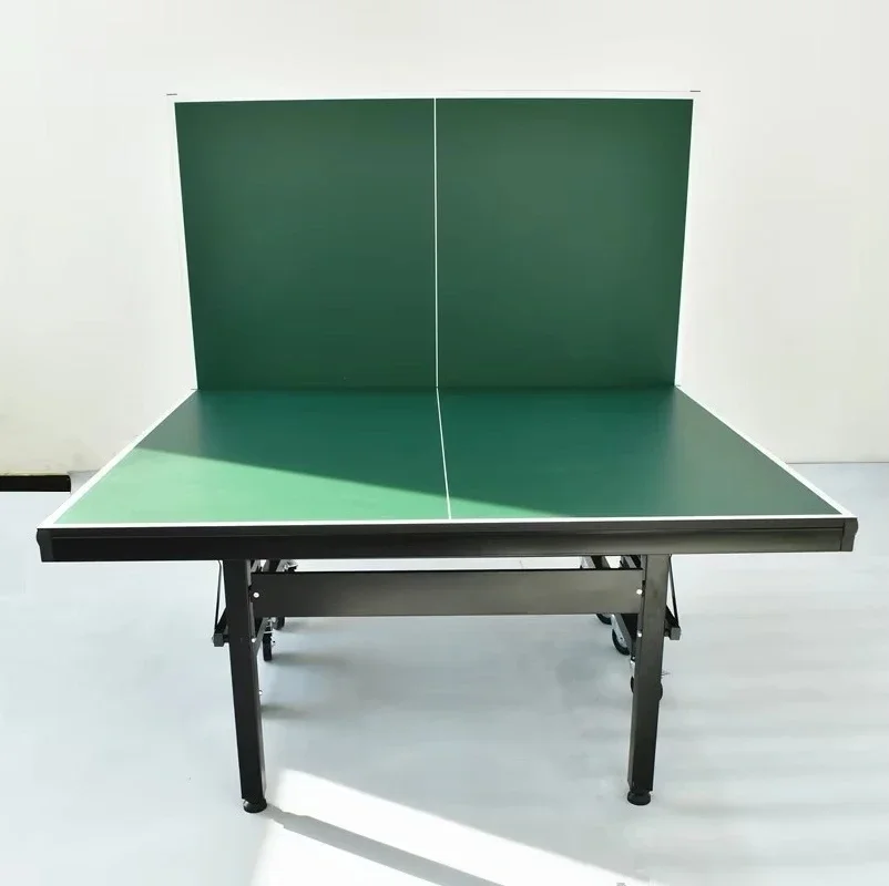 Factory Direct  Indoor Professional HDF Foldable Table Tennis Table 25mm Professional Table for Pingpong Direct Sales