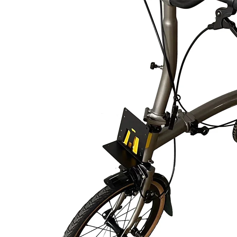 -A89Z Bike Bag Adapter Front Carrier Block For Brompton Folding Bike Bag Basket Bicycle Bag Cycling Accessory