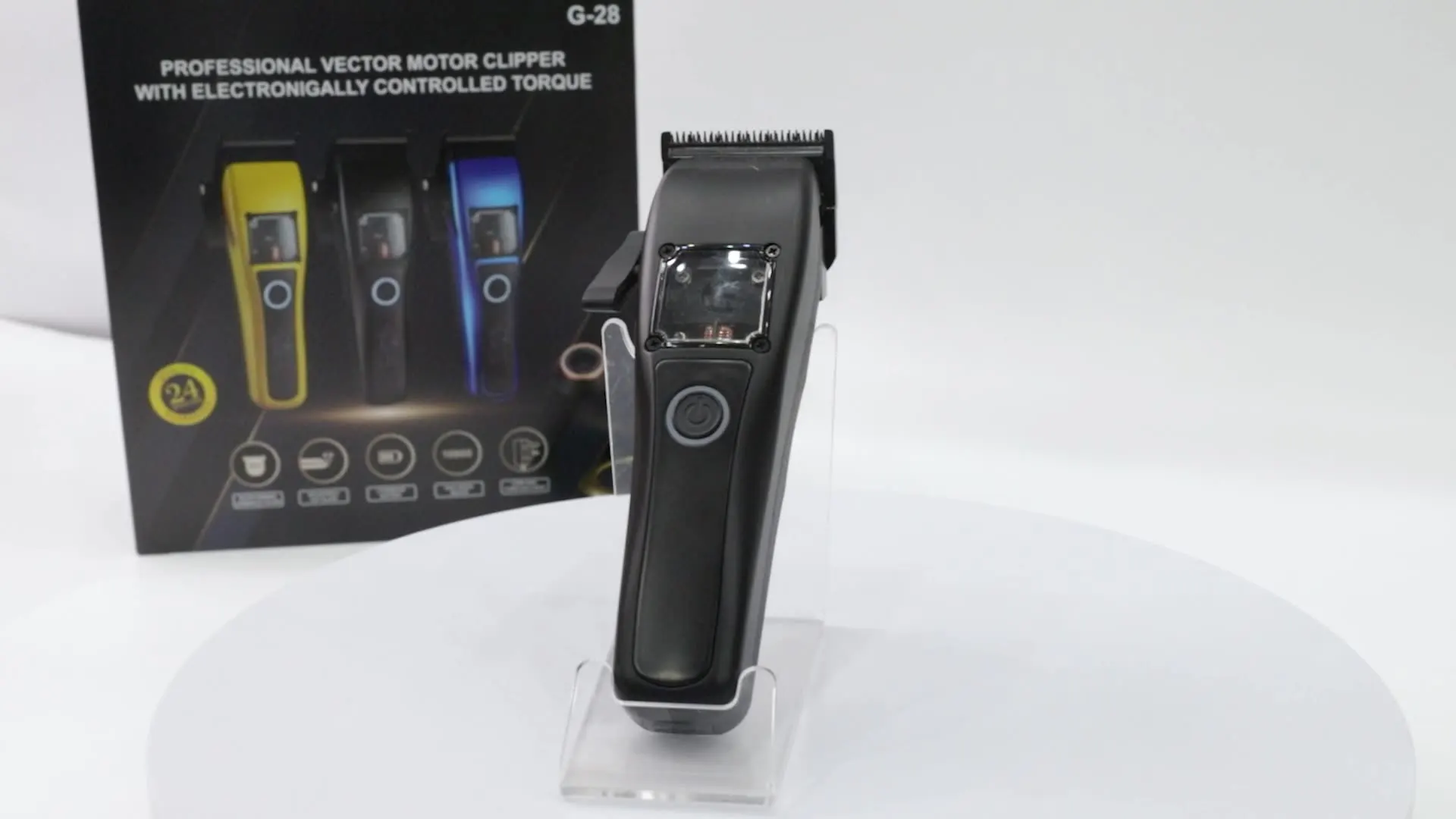 المهنية 10000 دورة في الدقيقة قوة قوية ناقلات موتور مقص الشعر DLC شفرة آلة قطع الشعر المتقلب #2