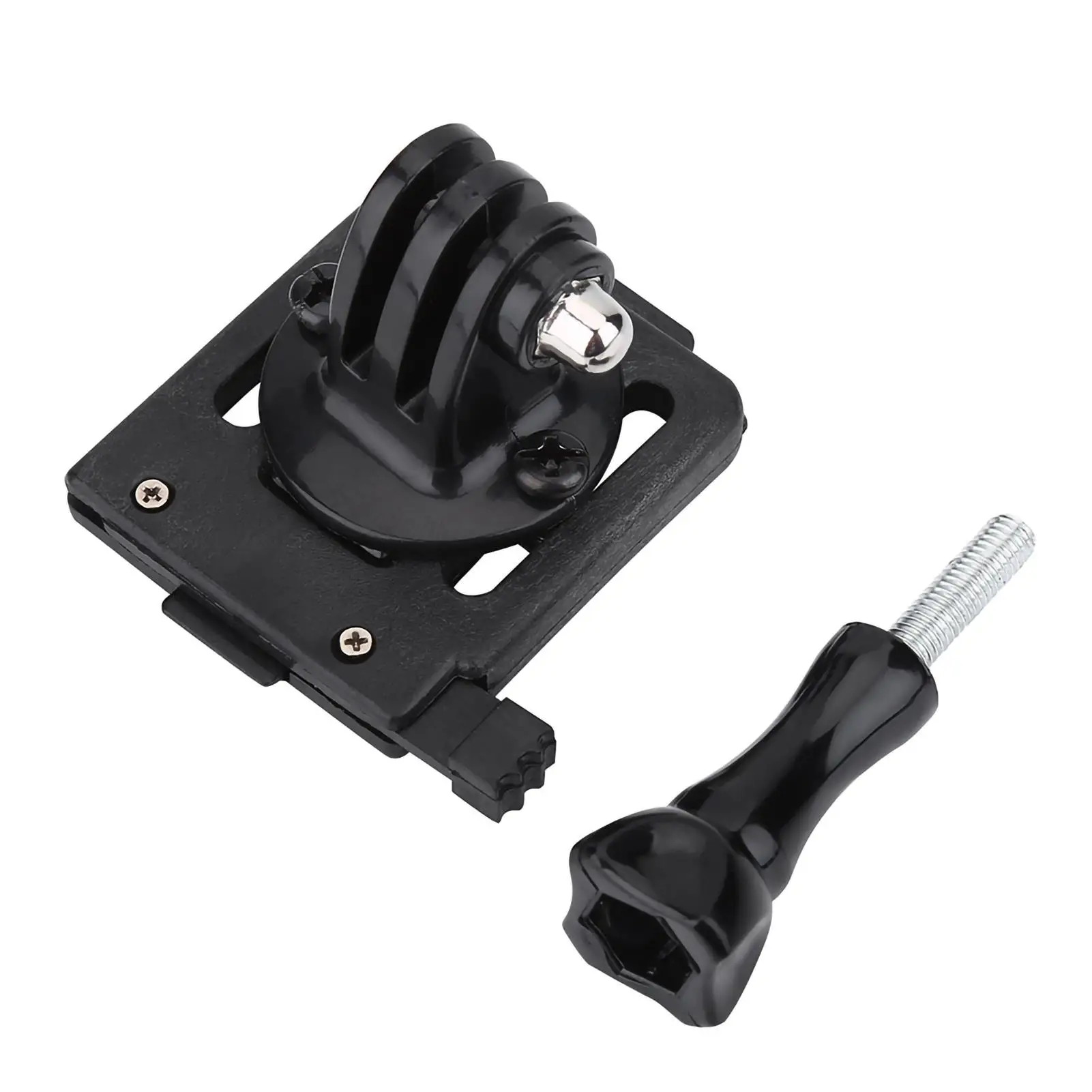 Military Helmet Mount Adapter Bracket for hero Action Cameras - Fixed Base for Camcorders