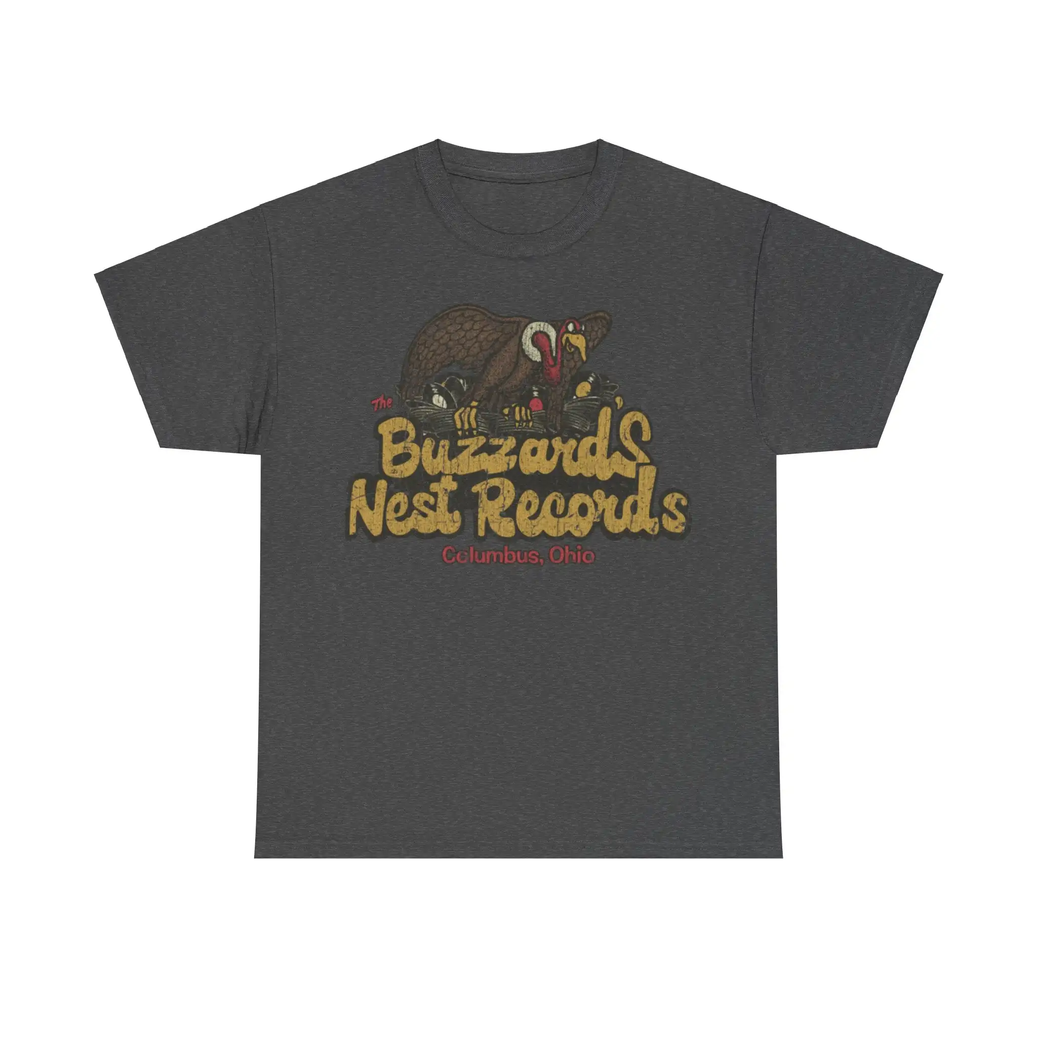 Buzzards Nest Records 1976 Colombis Ohio Nostalgic T-shirt