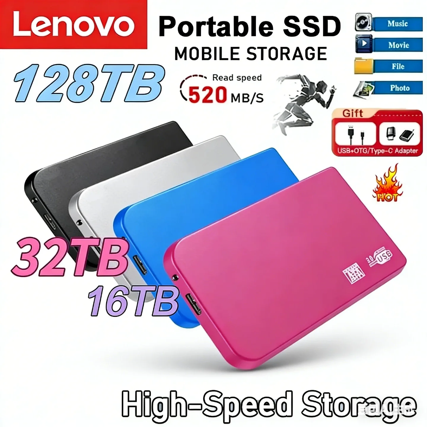 New Lenovo 128TB Hi…