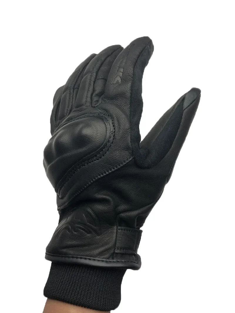 BERIK Guantes de invierno para motocicleta para hombres y mujeres, guantes cálidos y fríos para pantalla táctil, equipo impermeable para las cuatro estaciones