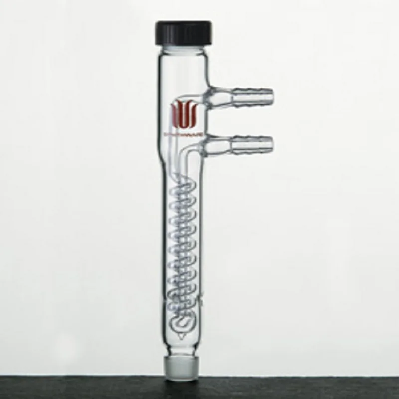 SYNTHWARE Micro snake condenser, Thread joint 14/10, CONDENSER, COIL REFLUX, Borosilicate glass, C321410