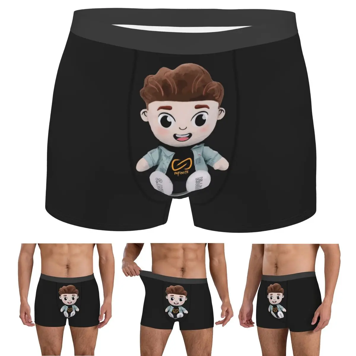 

Boxer Underpants Shorts Caylus Panties Men's Ventilate Underwear for Homme Man Boyfriend Gift