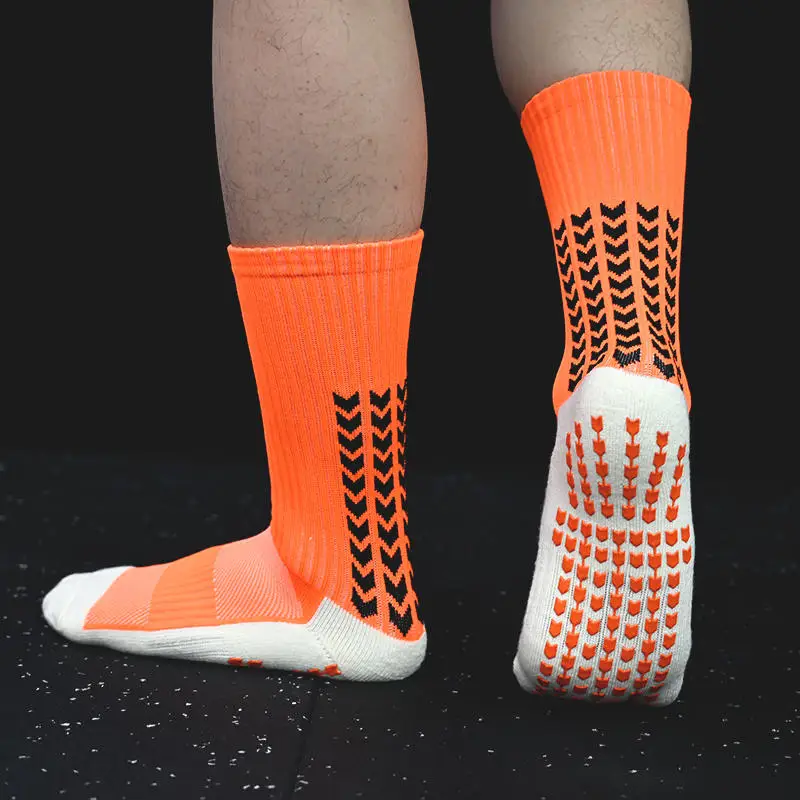 Anti-slip Training Socks Soccer Basketball Tennis Sock Non-slip Football Wear-resistant Sports Friction Strip Grip Cycling Sock