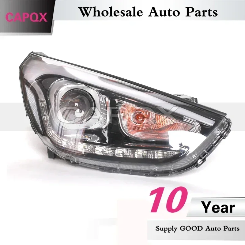CAPQX For Hyundai IX35 2013 2014 2015 Auto Front Bumper Headlight Head Light Headlamp Head Lamp