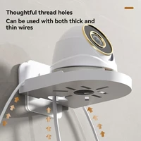 Universal Non-Drilling Wall Mount for CCTV Camera - Durable and Space-Saving Storage Holder 3